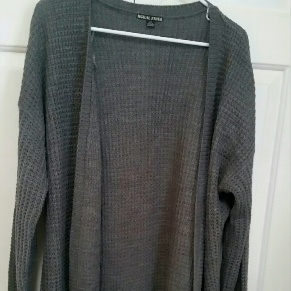 Open cardigan